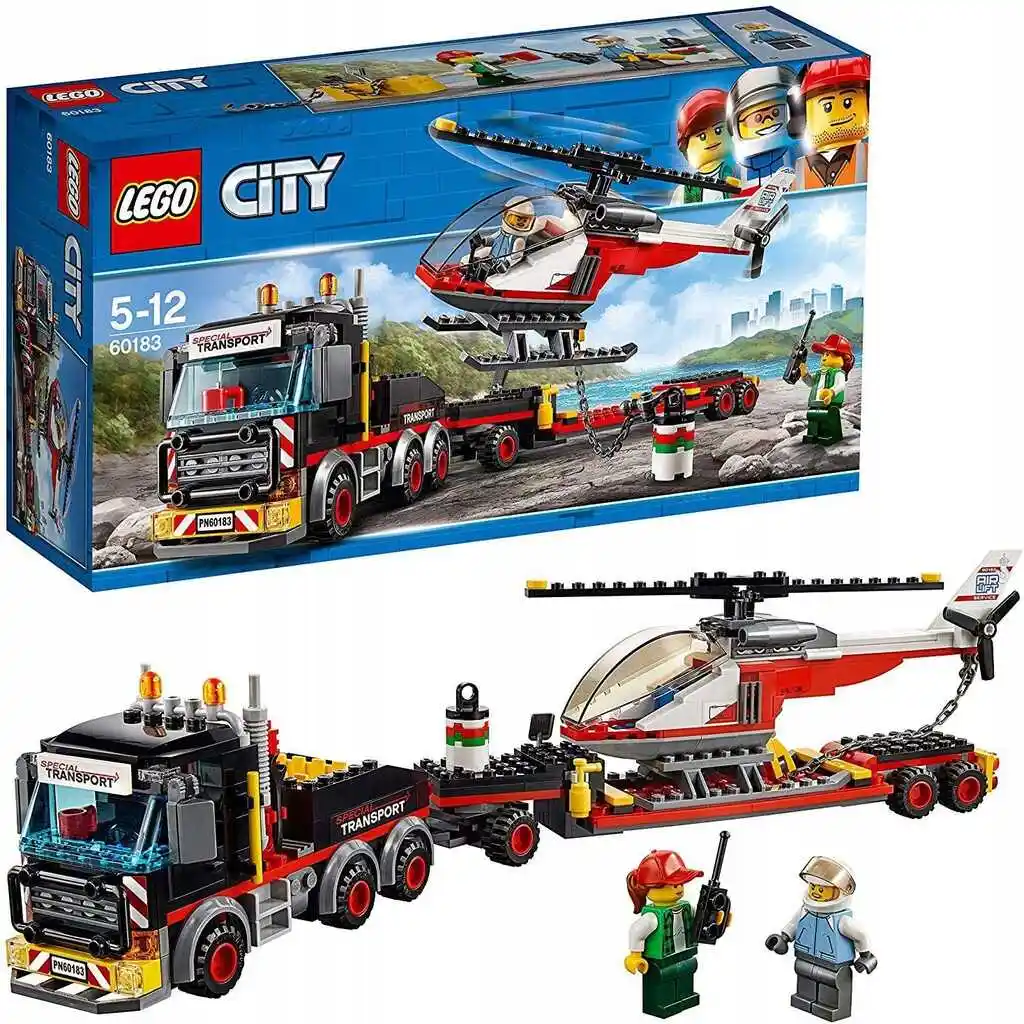 Lego City 60183 — Transporter ciężkich ładunków