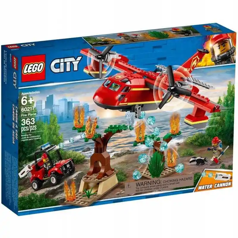 Lego City 60217 — Samolot strażacki