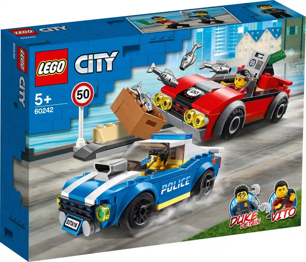 Lego City 60242 — Aresztowanie na autostradzie