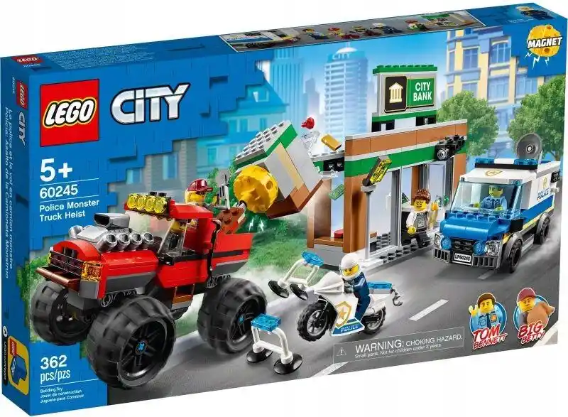 Lego City 60245 — Napad z monster truckiem