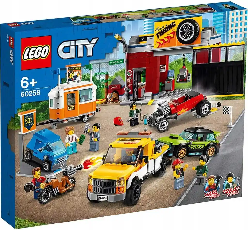 Lego City 60258 — Warsztat tuningowy