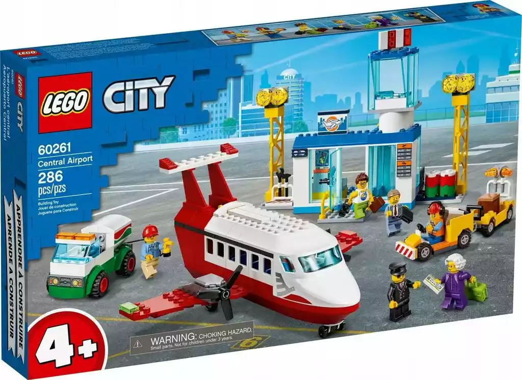 Lego City 60261 — Centralny port lotniczy