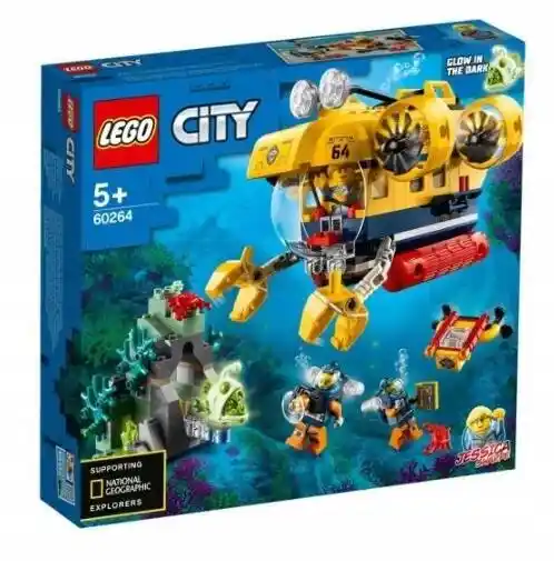 Lego City 60264 — Łódź podwodna badaczy oceanu