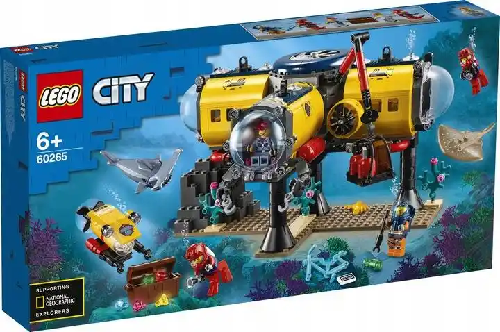 Lego City 60265 — Baza badaczy oceanu