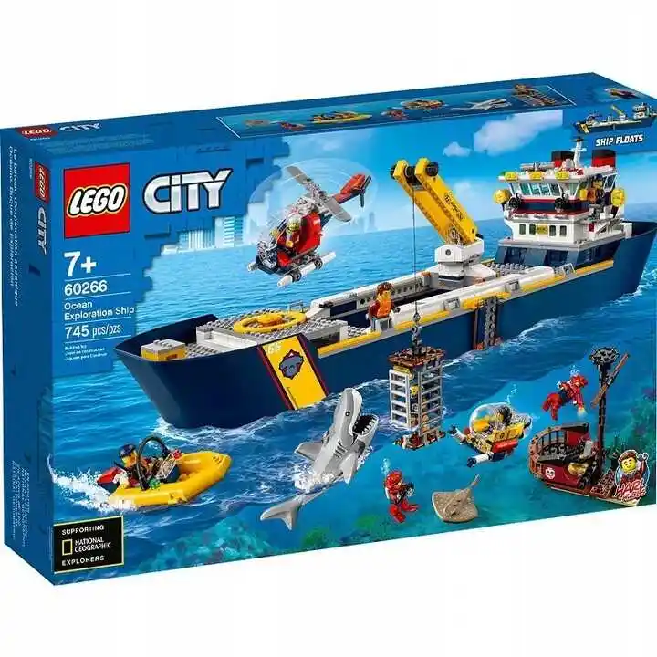 Lego City 60266 — Statek badaczy oceanu