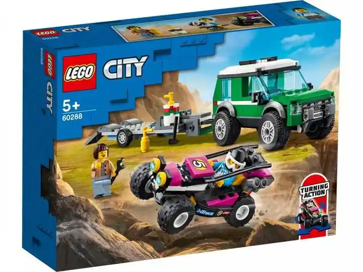 Lego City 60288 — Transporter łazika wyścigowego