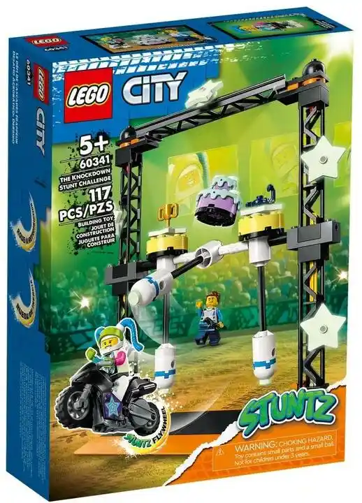 Lego City 60341 — Wyzwanie kaskaderskie: przewracanie