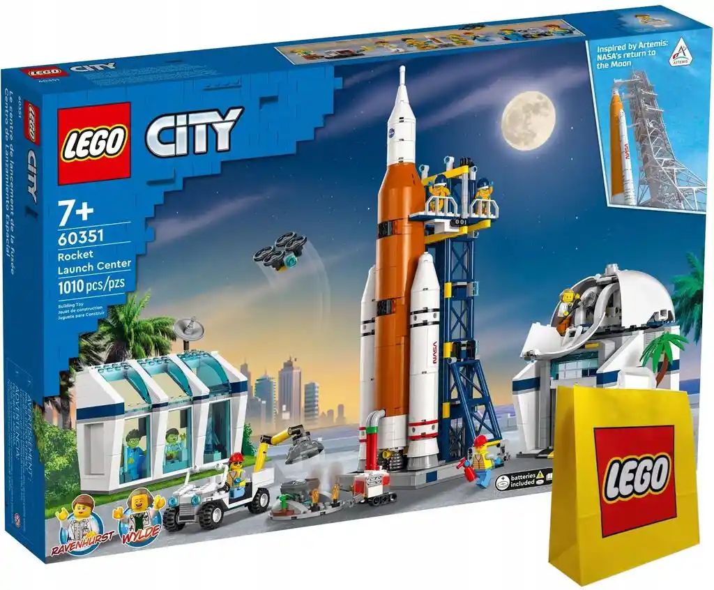 Lego City 60351 — Start rakiety z kosmodromu