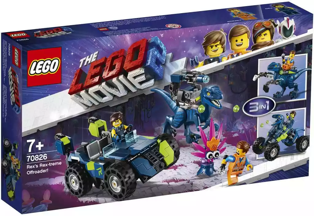 Lego Movie 2 70826 — Terenówka Rexa