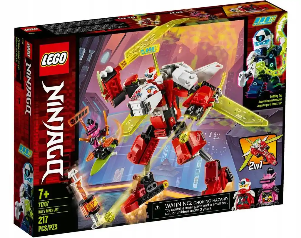 Lego Ninjago 71707, Robot odrzutowiec Kaia