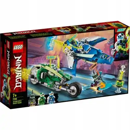 Lego Ninjago 71709 — Wyścigówki Jaya i Lloyda