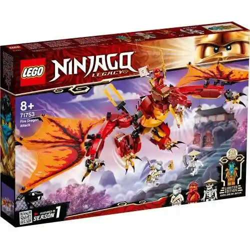 Lego Ninjago 71753 — Atak smoka ognia