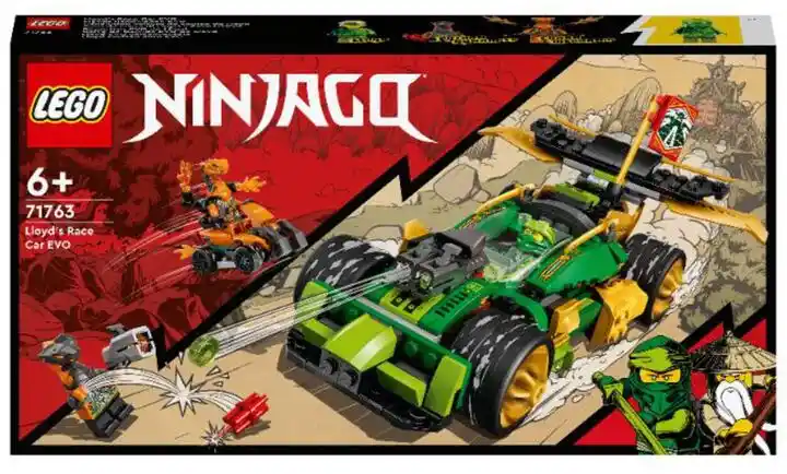 Lego Ninjago 71763 — Samochód wyścigowy Lloyda EVO