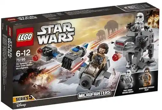 Lego Star Wars 75195, Ski Speeder kontra Maszyna krocząca Najwyższego Porządku