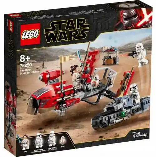 Lego Star Wars 75250, Pościg na śmigaczach w Pasaanie