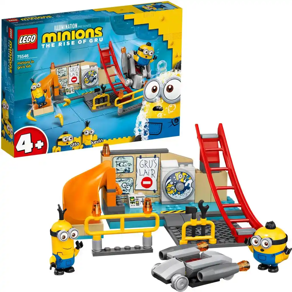 Lego Minions 75546 — Minionki w laboratorium Gru