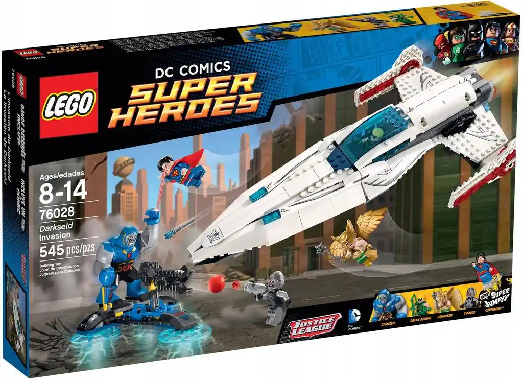 Lego Super Heroes 76028 — Inwazja Darkseida