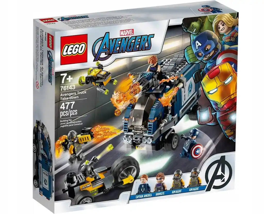 Lego Super Heroes 76143, Avengers Zatrzymanie ciężarówki