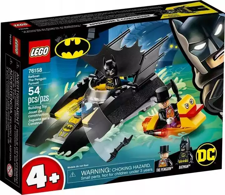 Lego Super Heroes 76158, Pościg Batłodzią za Pingwinem