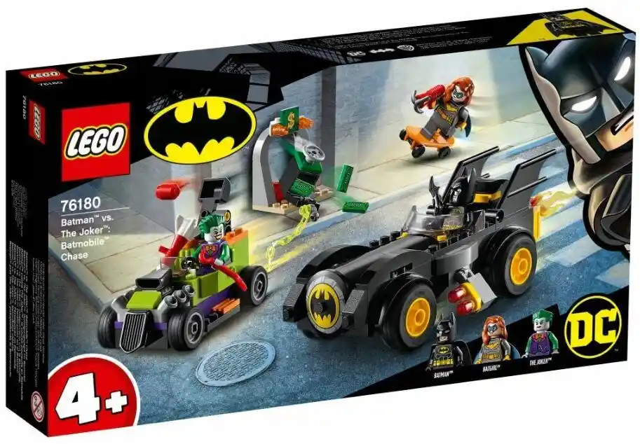 Lego Super Heroes 76180, Batman kontra Joker: pościg Batmobilem