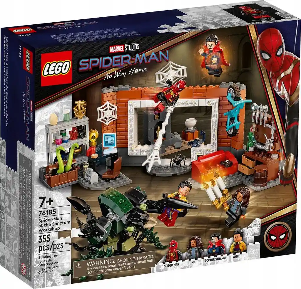 Lego Super Heroes 76185, Spider Man w warsztacie w Sanctum