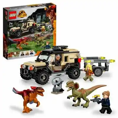 Lego Jurassic World 76951, Transport pyroraptora i dilofozaura