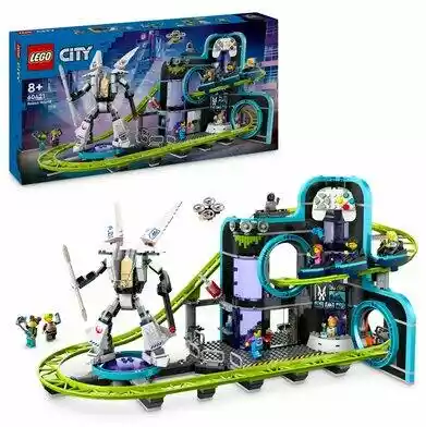 Lego City 60421 Park Świat Robotów z rollercoasterem