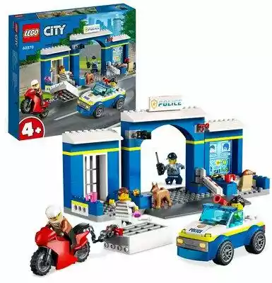 Lego City Posterunek policji pościg 60370