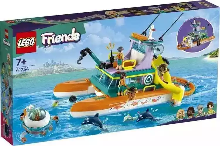 Lego Friends Morska łódź ratunkowa 41734