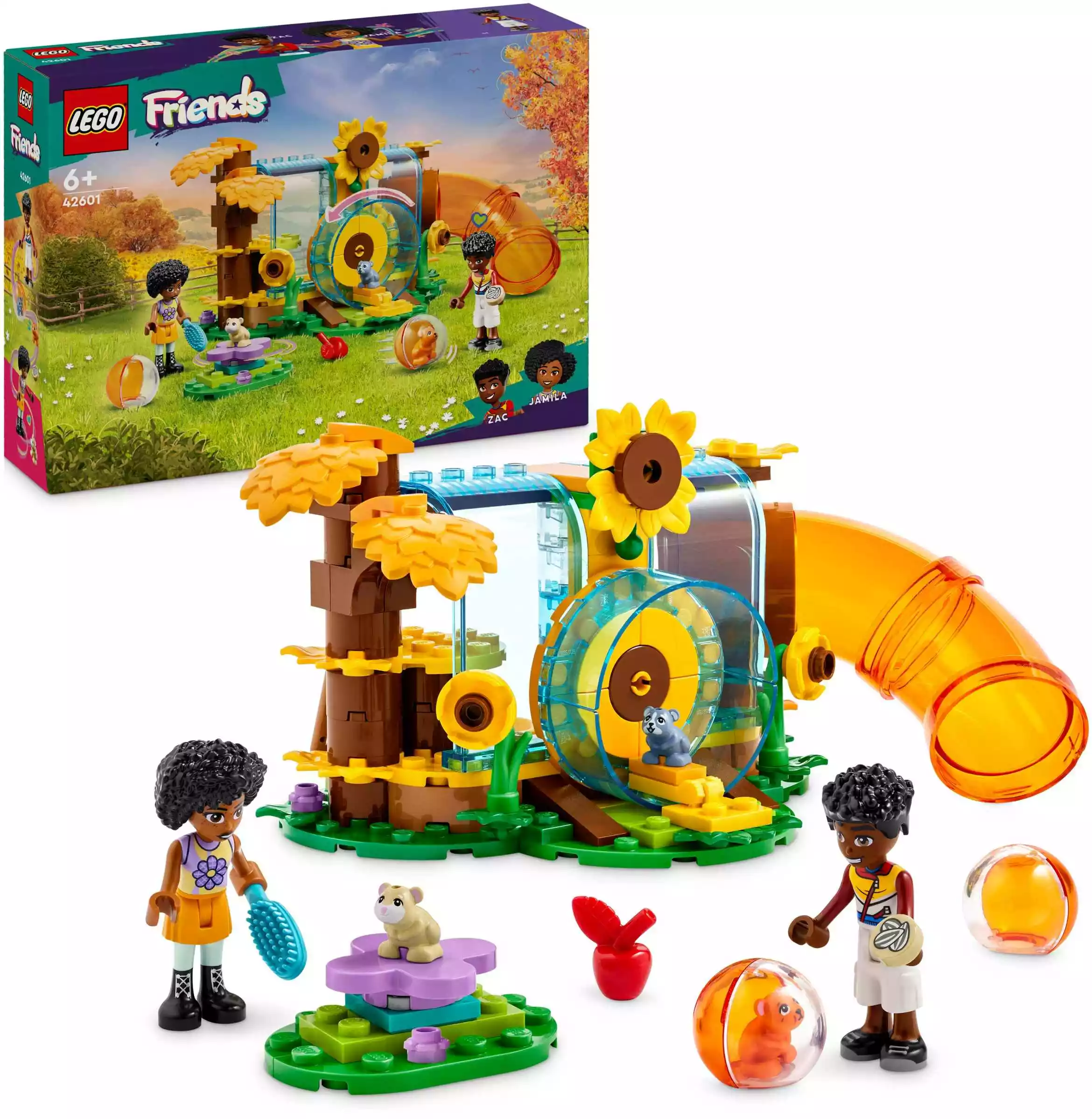 Lego Friends Plac zabaw dla chomików 42601