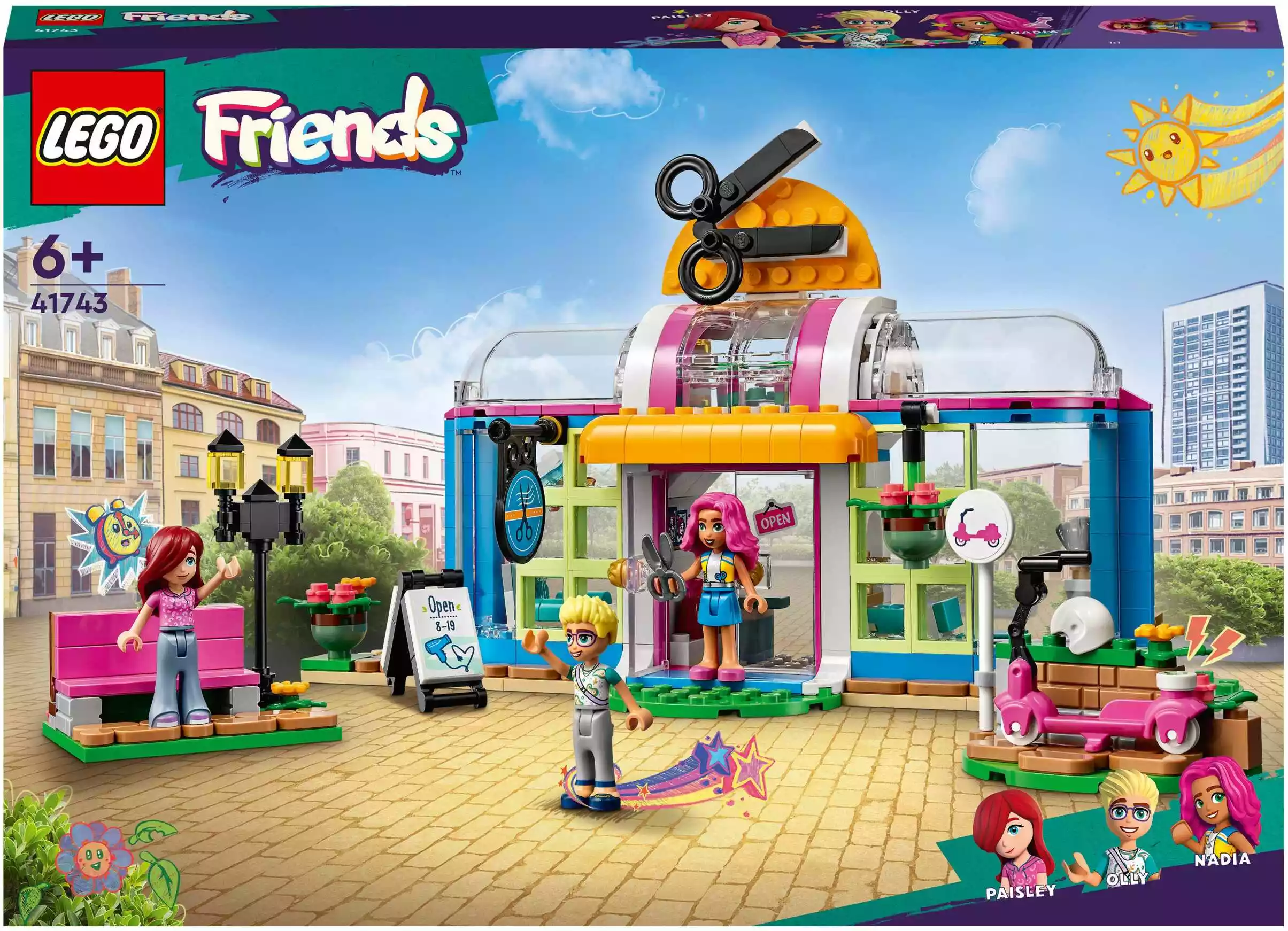 Lego Friends Salon fryzjerski 41743