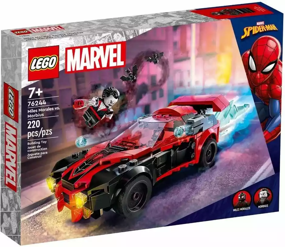 Lego Marvel Miles Morales kontra Morbius 76244