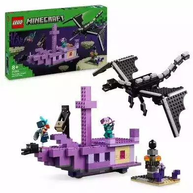 Lego Minecraft 21264 Smok kresu i statek kresu