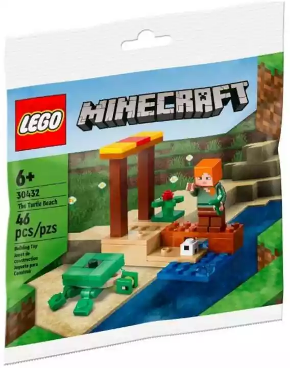 Lego Minecraft Plaża żółwi 30432