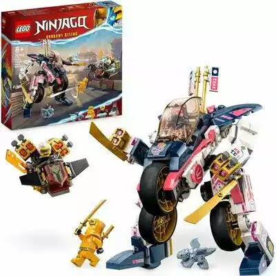 Lego Ninjago Mech Sory zmieniający się w motocykl wyścigowy 71792