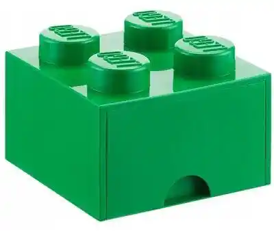 LEGO Pojemnik na z szufladką Brick 4 Zielony 40051734