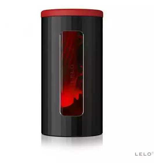 Lelo F1s V2 - masturbator soniczny za aplikacją na smartfona, czerwony