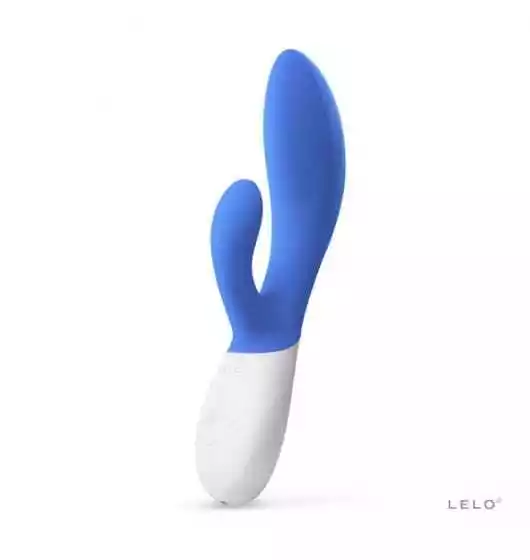 Lelo Ina Wave 2 California Sky - wibrator króliczek, niebieski