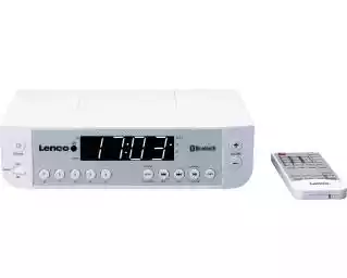 Lenco KCR-100 Biały Radiobudzik