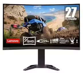 Lenovo G27qc-30 (66F4GAC2EU) 27 cali 2K VA 165Hz 4ms Zakrzywiony Gamingowy monitor LED