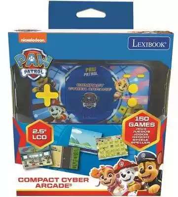 LEXIBOOK Zabawka konsola przenośna Psi patrol Compact Cyber Arcade JL2367PA