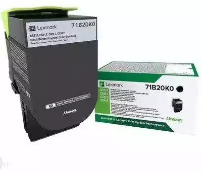 Lexmark 71B20K0 Czarny Toner