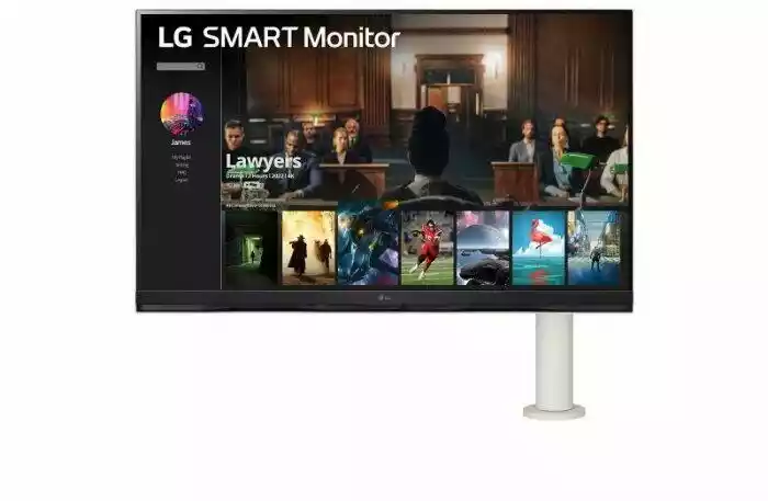 LG Smart 32SQ780S-W 32 cale 4K VA 60Hz 5ms monitor LED