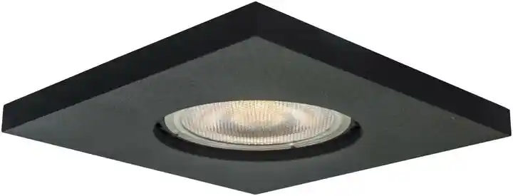 Light Prestige Lagos oczko podtynkowe kwadratowe czarne IP65 LP-440/1RS BK square