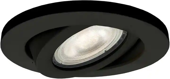 Light Prestige Lagos oczko podtynkowe okrągłe ruchome czarne IP20 LP-440/1RS BK movable