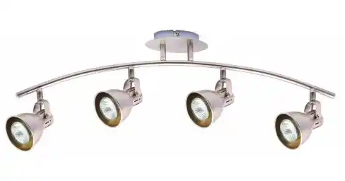 Light Prestige Lampa sufitowa Bolzano 4 Kinkiet 4xGU10 srebrna LP-8067/4W nikiel