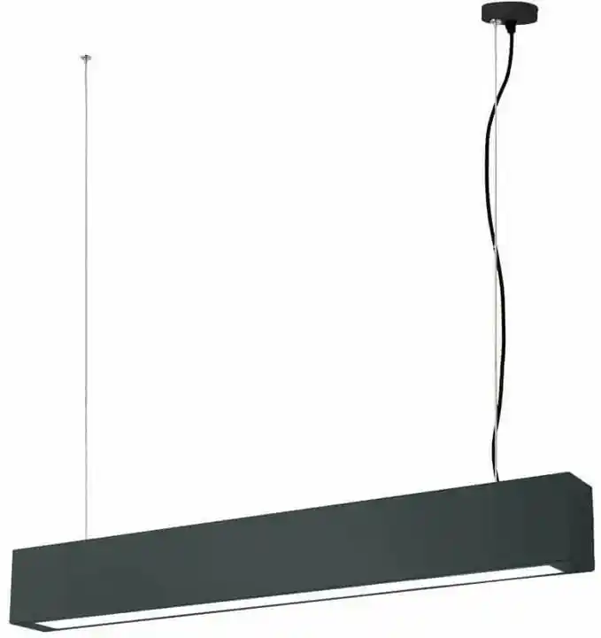 Light Prestige Lampa wisząca Ibros średnia 18W CCT IP20 1xLED czarna LP-7001/1P 20 BK-63 18 CCT