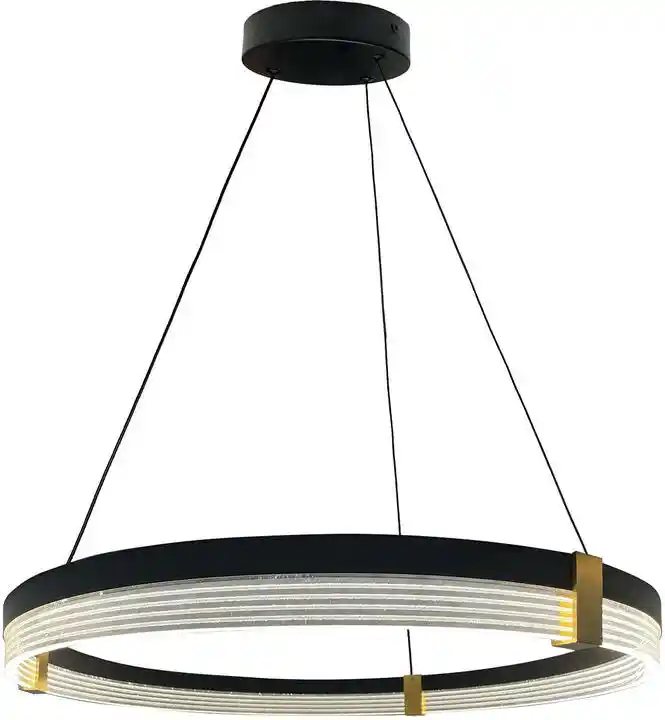 Light Prestige Lampa wisząca Plum 1 LED CCT średnia czarna LP-0407/1P M BK Triangle