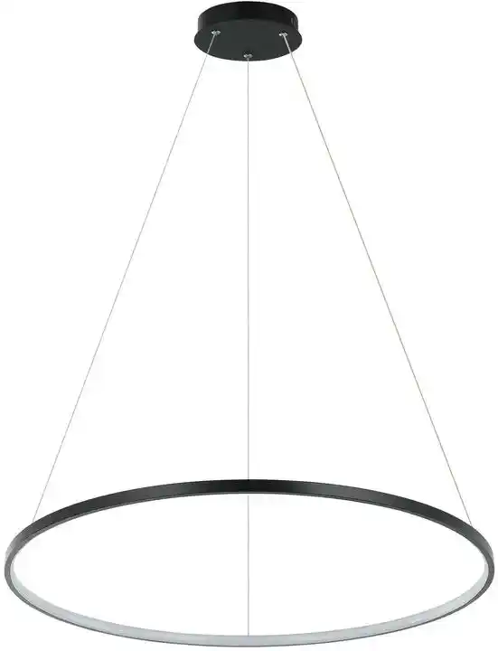 Light Prestige Lampa wisząca Ring średni CCT 1xLED czarny LP-909/1P M BK CCT