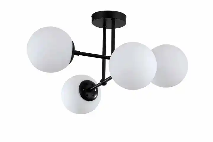 Light Prestige Lampa wisząca Roma 4 czarna